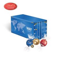 3D Präsent Container Lindt Lindor Pralinés mit Logo