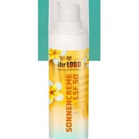 Airless Spender Sonnenschutzcreme Sensitiv LSF 50 als Werbegeschenk