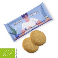Bio Nervennahrungskekse, ca. 4g, Flowpack bedruckt mit eigenem Logo