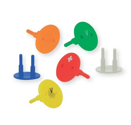 Kindersicherung für Steckdosen KIDDY SAFE mit Logo