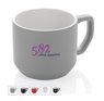 Graue Moderne Keramiktasse 350ml mit Logo