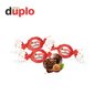 Füllung 3D Präsent Container duplo Knusperlen mit Logo
