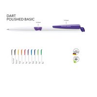 Senator Kugelschreiber Dart polished basic bedruckt mit eigenem Logo