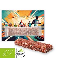 Bio Müsliriegel Multikorn Himbeere 30g mit Logo 