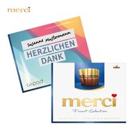 Merci Pralinen Finest Selection mit Logo