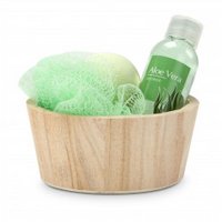 Wellness-Geschenkset Green in Balance bedrucken logo