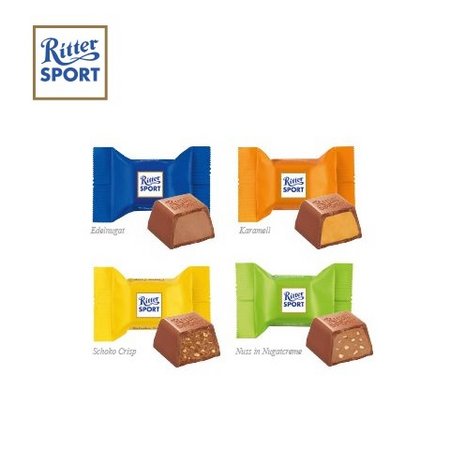 Füllung 3D Präsent Haus Ritter Sport mit Logo