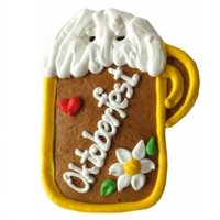 Lebkuchen Bierkrug mit Logo