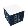 Notizwürfel Master 10 x 10 x 8 cm bedruckt mit Logo