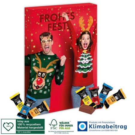 Adventskalender Lindt HELLO Mini Stick Mix  mit Logo