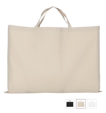 Baumwolltasche Big Bag 70x50 cm mit zwei kurzen Henkeln mit Logo