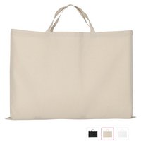 Baumwolltasche Big Bag 70x50 cm mit zwei kurzen Henkeln mit Logo