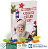 Adventskalender mit Ritter Sport Schokowürfel Inlay aus Papierfaser