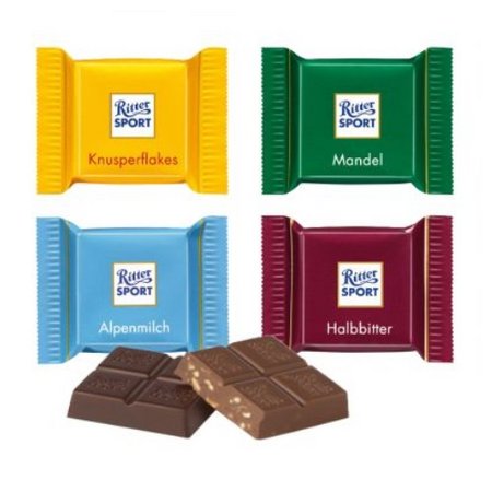 Adventskalender-Haus XL Ritter Sport Füllvarianten mit eigenm Logo