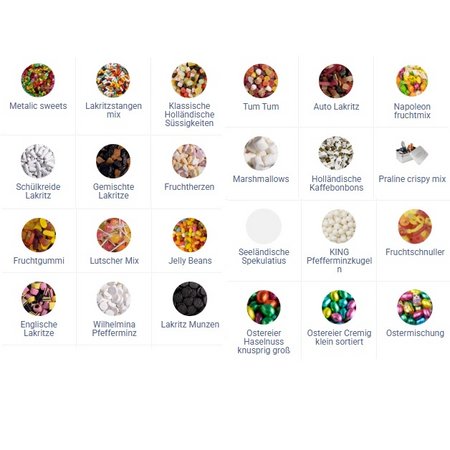 Füllvarianten Rechteckige Dose mit Prägung