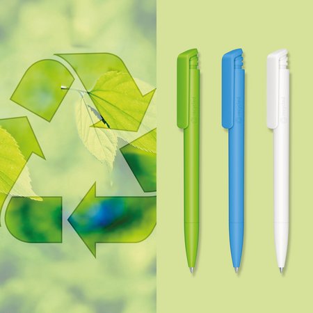 Senator Kugelschreiber Trento Matt Recycled als Werbegeschenk