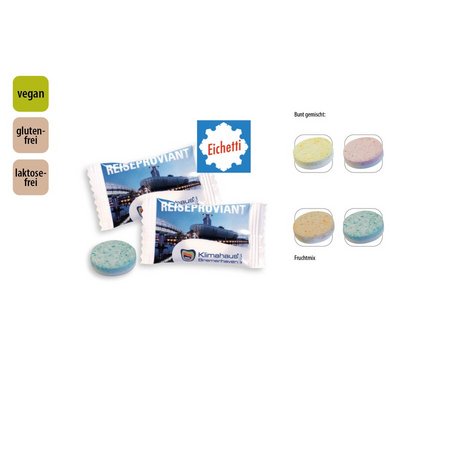 Brause Candy 1 Stück im Werbetütchen bedruckt mit Logo