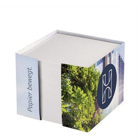 Kartonbox Arton Green ca. 9,8 x 9,8 x 8 cm bedruckt mit eigenem Logo