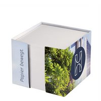 Kartonbox Arton Green ca. 9,8 x 9,8 x 8 cm bedruckt mit eigenem Logo