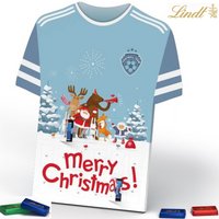 Täfelchen Adventskalender Trikot Lindt mit Logo