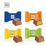 Inhalt Werbe-Klappkarte Ritter SPORT Schokowürfel