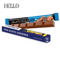 Schokoladen Stick Lindt HELLO mit Logo