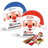 Werbekarte Santa mit duplo mit Logo