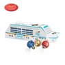 3D Präsent Schiff Lindt Lindor Pralinés mit Logo