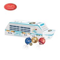 3D Präsent Schiff Lindt Lindor Pralinés mit Logo