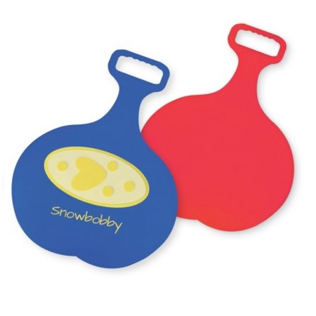Rutschteller SNOW BOBBY mit Werbung oder Logo