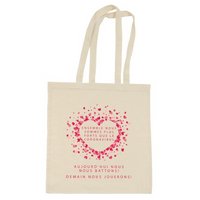 Baumwolltasche 390 x 410 mm mit Logo