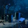Kaffeebecher Opera schwarz matt als Werbegeschenk