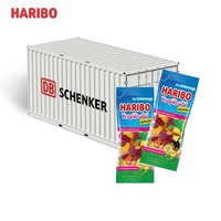 3D Präsent Container  Haribo Tropifrutti  mit Logo