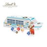 3D Präsent Schiff Lindt Minis und Nikolaus mit Logo