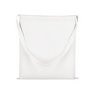 Baumwolle CLASSIC 38x42 cm mit einem langen Henkel weiß als Werbegeschenk