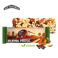 Eat natural vegan Riegel mit Logo