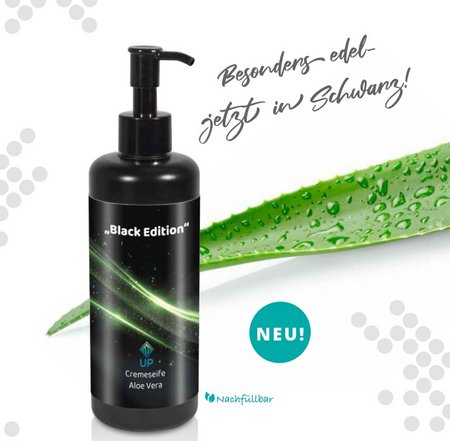 Cremeseife Aloe Vera 300 ml bedruckt mit Logo