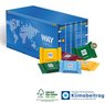 3D Präsent Container Ritter Sport Schokotäfelchen mit eigenem Logo