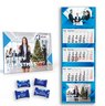 Jahreskalender mit KLETTinis Naps Adventskalender mit Logo
