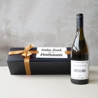 Riesling in edler Geschenkbox mit eigene Werbung oder Logo bedruckt