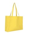Cotton-Shopper 48 x 36 cm gelb als Werbegeschenk