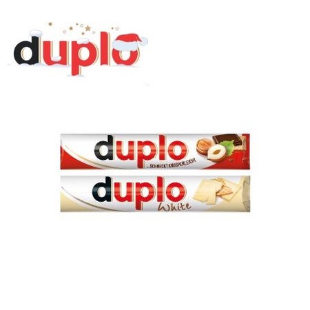 Füllvarianten Werbekarte Santa mit duplo mit Logo