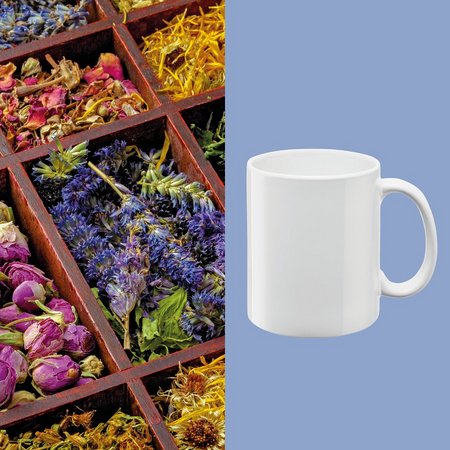 senator® Pics One Tasse bedruckt mit Logo