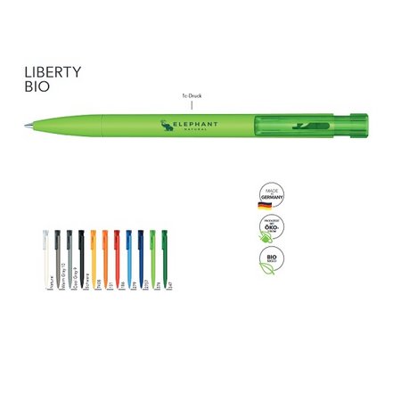 Senator Kugelschreiber Liberty BIO als Werbegeschenk