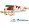 Präsentbox mit Lindt Schokotäfelchen und eigenem Logo