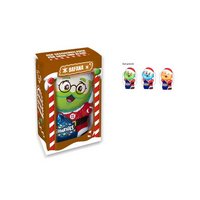 Smarties Weihnachtsmann in Werbebox ca. 85g bedruckt mit Logo