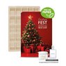  Adventskalender Universal Inlay aus Papier mit Logo