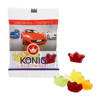 Fruchtgummi Individuell vegan, 10g mit Logo