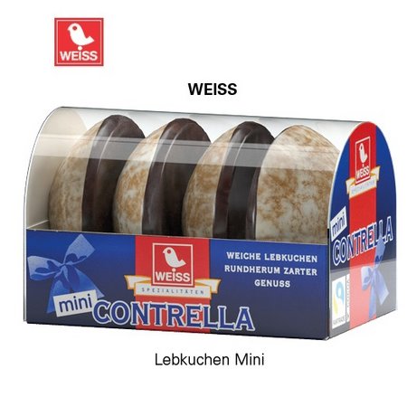 Inhalt 3D Präsent Transporter WEISS Lebkuchen