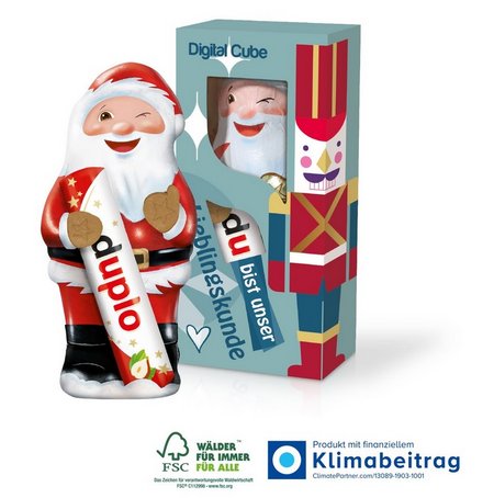 duplo Weihnachtsmann 75g mit Logo